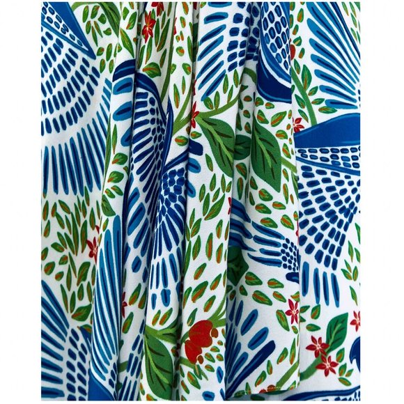 ⭐️ FARM Rio Blue Macaw Flight Maxi Dress - Picture 6 of 13
